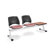 OFM Stars and Moon Three Chair Beam Seating with Table