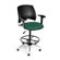 OFM Height Adjustable Swivel Stool with Lumbar Support