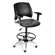OFM Height Adjustable Swivel Stool with Lumbar Support