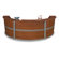 OFM Reception Furniture Triple Unit Curved Station