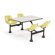 OFM 24" x 48" Group/Cluster Table and Chairs with Laminate Tops