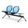 OFM Net Beam Two Chair Beam Seating with Table