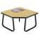 OFM Corner Table with Sled Base