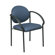 Office Star Products Stack Chair with Arms and Black Frame Quote   (special order)