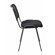 Office Star Products Work Smart Armless Stacking Chair in Black (Set of 4)
