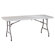Office Star Products 6' Resin Multi Purpose Center Fold Table with Wheels
