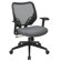 Office Star Products Space Seating VeraFlex Seat and Dark AirGrid Managerial Chair