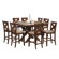 Powell Furniture Kraven 9 Piece Counter Height Dining Set
