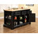 Powell Furniture Pennfield Kitchen Island with Granite cutting inserts
