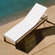 Modern Outdoor Etra Lounge Chaise Lounge with Cushion