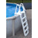 Swim Time Martinique 24' Oval Above Ground Pool Package in Touring Gray