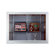 Marsh Series 70 Recessed Hinged Glass Door Trophy Cases - Vinyl Fabric (With Lighting)