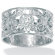 Palm Beach Jewelry Silver Filigree Band