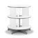 Empire Office Solutions Spin-N-File 2-Tier Rotary Binder Storage Carousel