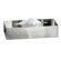 NU Steel Gloss Flat Tissue Box