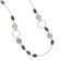 Jewelryweb Sterling Silver 28 InchLabradorite Bead Necklace