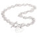 Jewelryweb Sterling Silver 17 InchToggle Necklace Heart Tag 8mm Links With 25x22mm Engravable Heart - 17 Inch