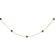 Jewelryweb 14K Peacock Cultured Pearl Necklace - Spring Ring