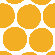 Avalisa Pattern - Big Dots Stretched Wall Art
