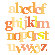 Avalisa Imagination - Letter Layers Stretched Wall Art