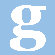 Avalisa Letter - Lower Case 'g' Stretched Wall Art