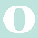 Avalisa Letter - Lower Case 'o' Stretched Wall Art