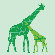 Avalisa Animal - Reticulated Giraffe Stretched Wall Art