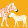 Avalisa Animal - Zebra Stretched Wall Art