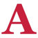 Avalisa Letter - Upper Case 'A' Stretched Wall Art