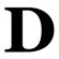 Avalisa Letter - Upper Case 'D' Stretched Wall Art