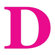 Avalisa Letter - Upper Case 'D' Stretched Wall Art