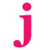 Avalisa Letter - Lower Case 'j' Stretched Wall Art
