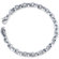Oravo Effortless Flair Mens Stainless Steel Belcher Link Bracelet