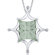 Oravo Butterfly Cut Gemstone Buff Top Large Pendant