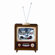 Roman, Inc. Small Musical TV with Revolving Train