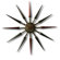 Ashton Sutton Mid Century Retro Wall Clock