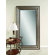 Bassett Mirror Cyrus Leaner Mirror - Silver & Ebony