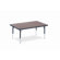 Virco 4000 Series Activity Table with 30" x 48" Top