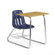 Virco 9000 Series 30" Laminate Particleboard Chair Desk with Bookrack