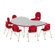 Virco 4000 Series Activity Table with Short Legs (30" x 60")