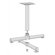 Virco Lunada 22" X-Shaped Steel/Aluminum Base