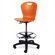 Virco Height Adjustable Lab Stool with Lumbar Support
