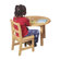 Virco 12" Hardwood Classroom Chair