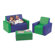Virco 3 Piece Children's Foam Furniture Set