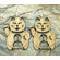 Green Tree Jewelry Lucky Cats Number 1 Earrings