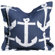Lowcountry Linens Anchor Pillow
