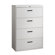 Great Openings 15" Receding Door Lateral File with Four Fixed Shelves