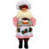 Santa's Workshop Mr and Mrs Claus Baking Figurines (Set of 2)