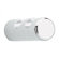 Peter Pepper Aluminum Coat/Hat Hook with 1" Diameter and Rounded Face