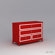 ducduc Regency 4 Drawer Dresser